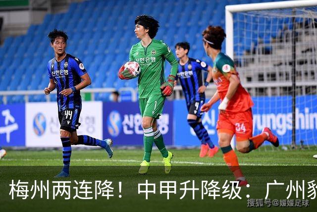 梅州两连降！中甲升降级：广州豹、南通支云冲超，梅州与佛山降级