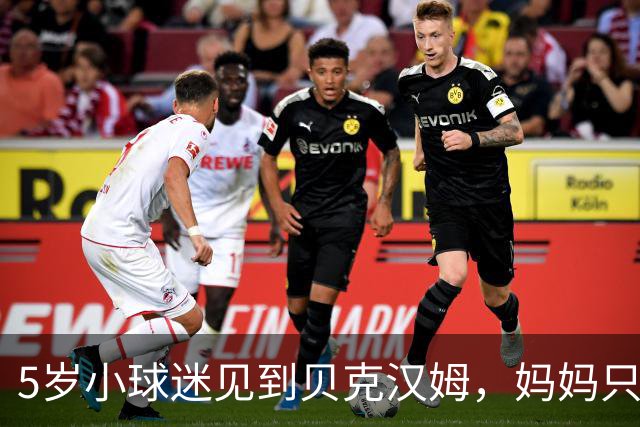 5岁小球迷见到贝克汉姆，妈妈只写下四个字：我无语了